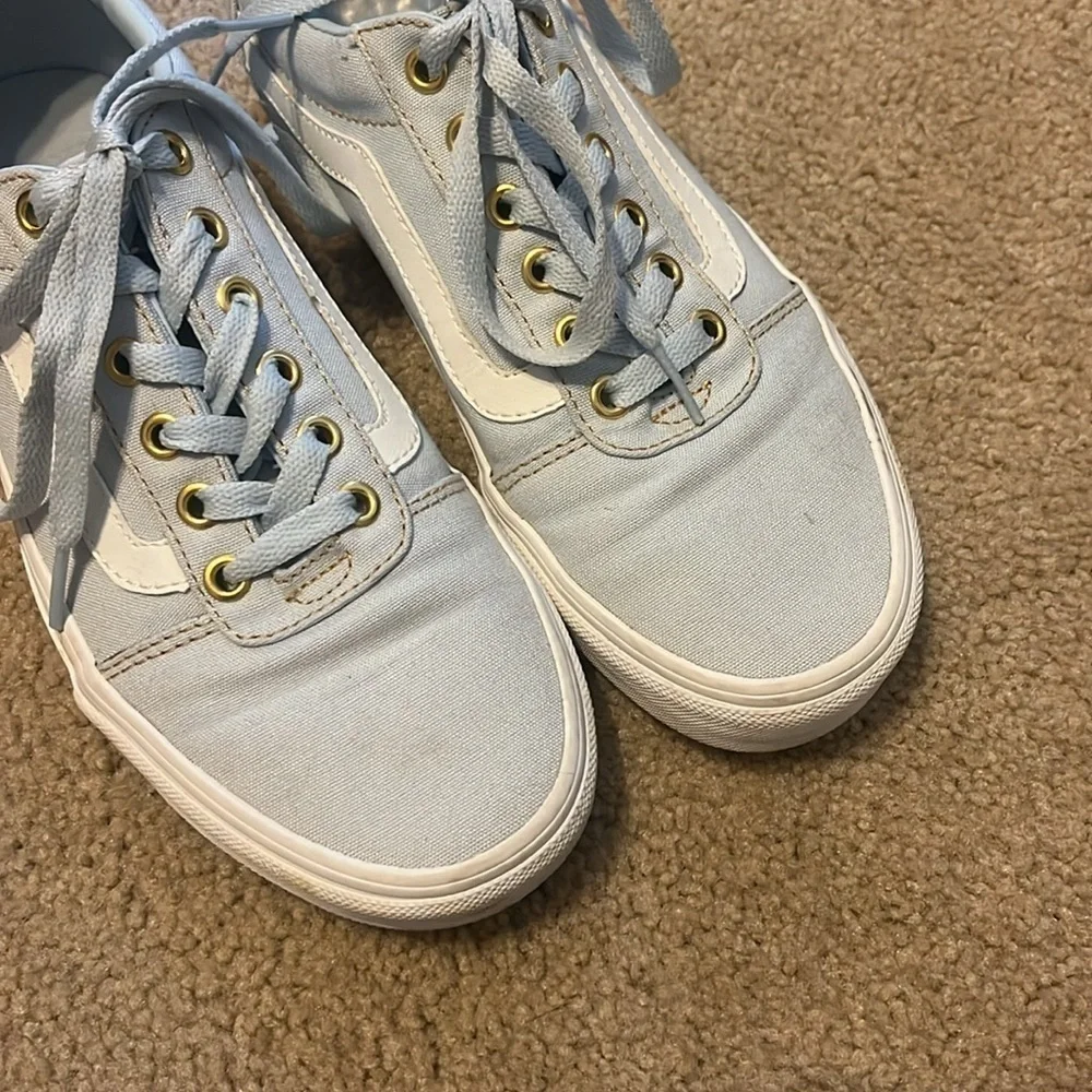 Vans Ward Lo Sneaker Women's Size 8 Powder Blue